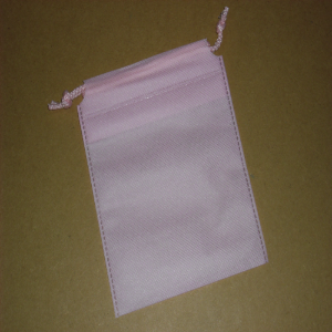 부직포 복주머니양줄끈(핑크)4가지 사이즈 50매-60g